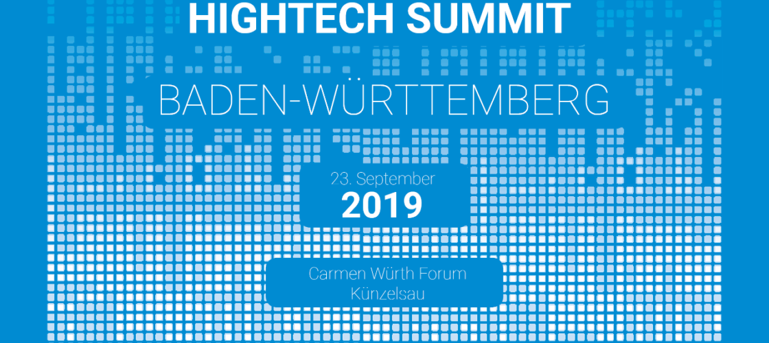 Hightech Summit Baden-Württemberg 2019