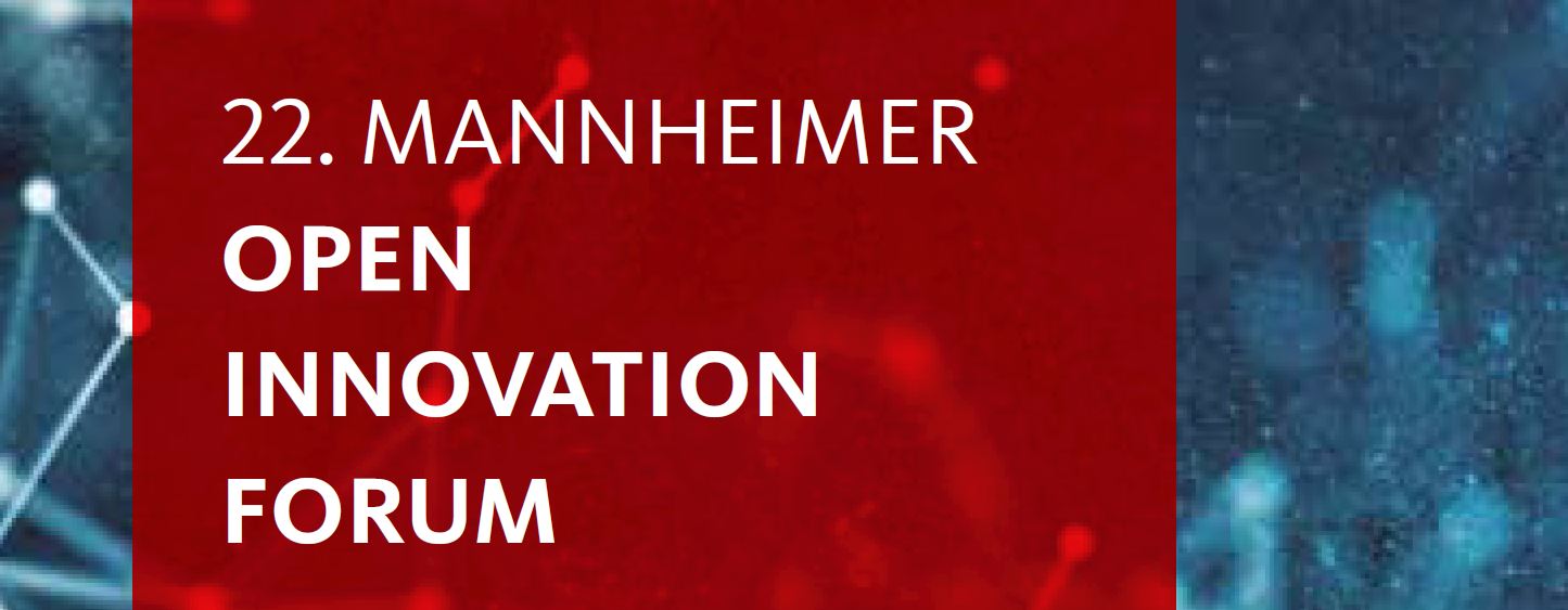 22. Mannheimer Open Innovation Forum mit Professor Dr. Winfried Weber